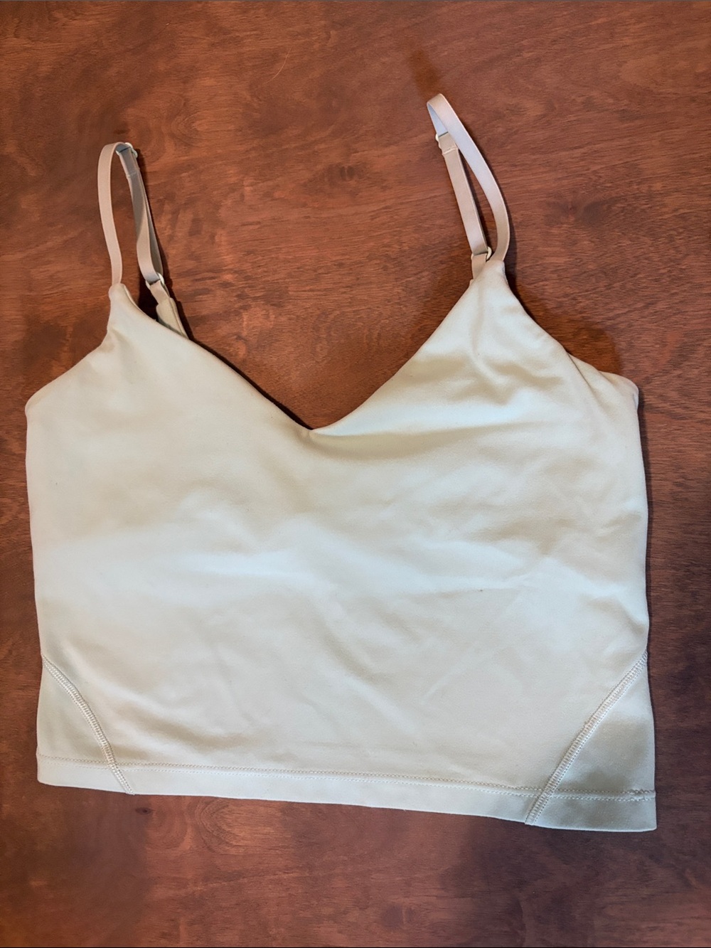 Lululemon Light Mint Align Cropped Camisole Tank Top